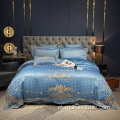 Conjunto de camas de design europeu de algodão de algodão